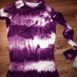 Nike pro combat fitted Long sleeve shirt