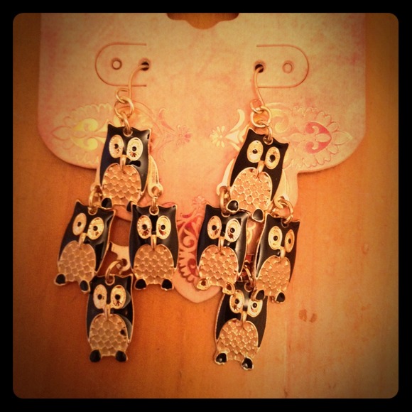 Owl earrings