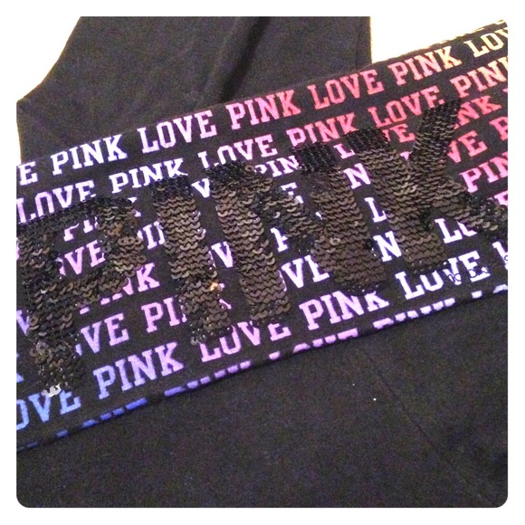 🚫SOLD🚫XS Pink VS Victoria Secret Sparkly Yoga