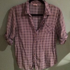 Splendid Button down Gingham