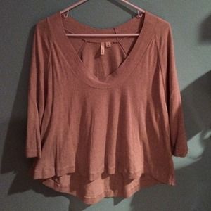 Cream cape sweater from Nordstrom