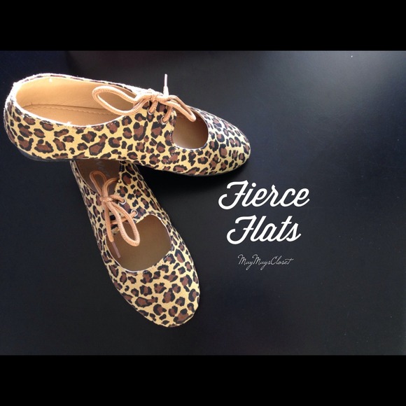 🔷SOLD IN A BUNDLE🔷New Never Worn Cheetah Flats 7