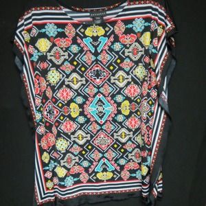 Aztec patterned top.