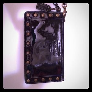 Coach wristlet