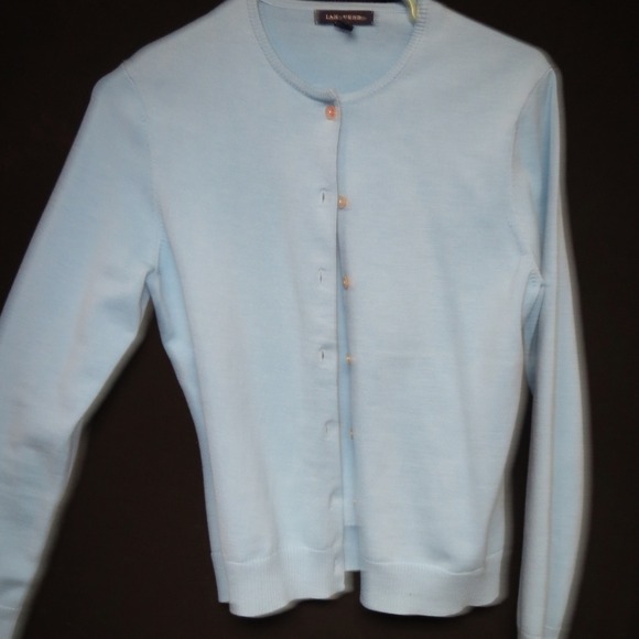Beautiful blue cardigan!