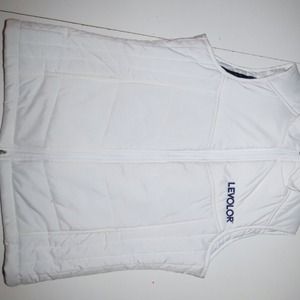 White winter vest