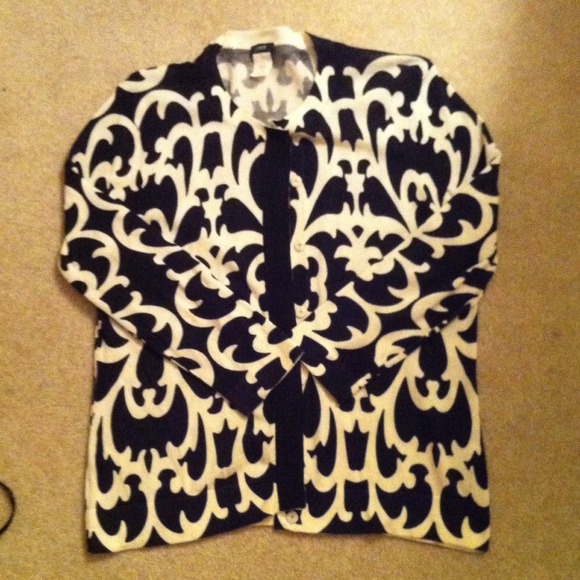 J.Crew Patterned Cardigan