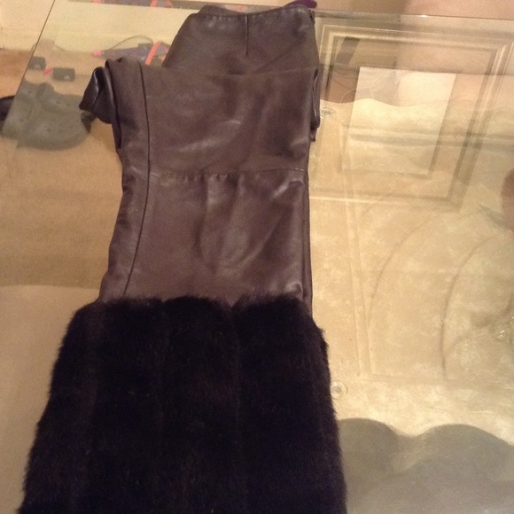 Black Leather Pants