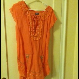 Free People Embroidered Tunic