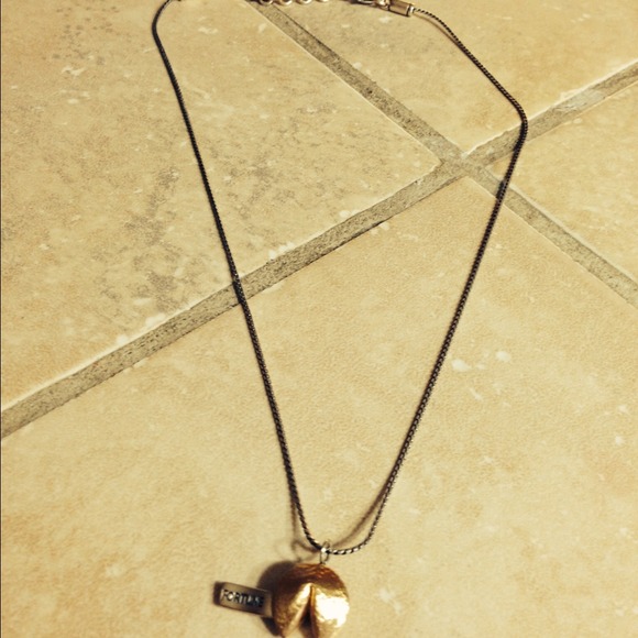 🔴SOLD🔴 Fortune Cookie necklace