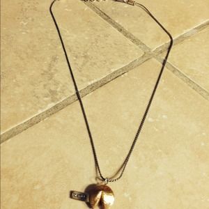 🔴SOLD🔴 Fortune Cookie necklace