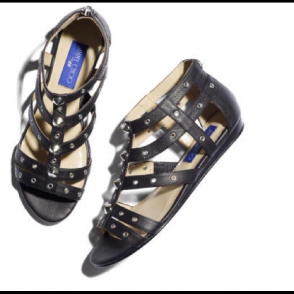 Limited Edition Jimmy Choo x H&M sandals NIB SOLD - Picture 3 of 4