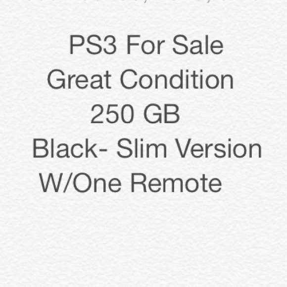 PS3!!! SALE!!!!