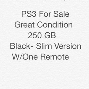 PS3!!! SALE!!!!