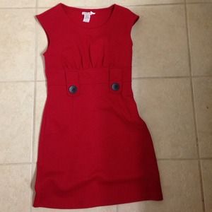 Cherry Red Retro Dress
