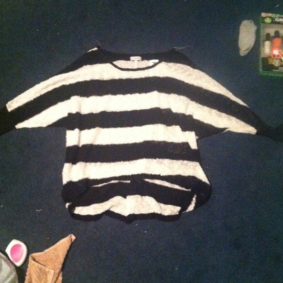 pacsun striped sweater