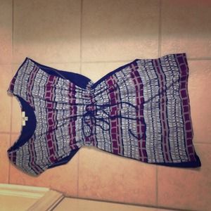 Navy Blue Sequence Dress