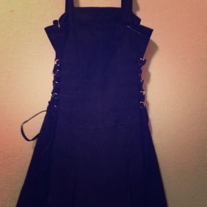 Tripp black grunge dress