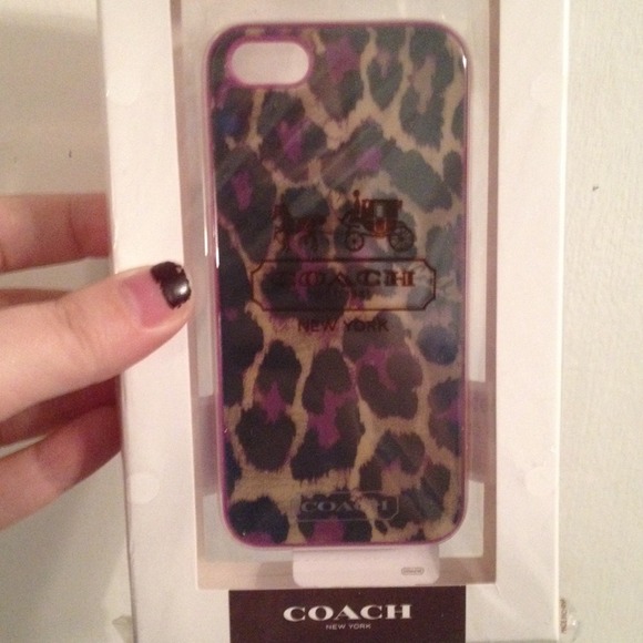 Coach iPhone 5 case