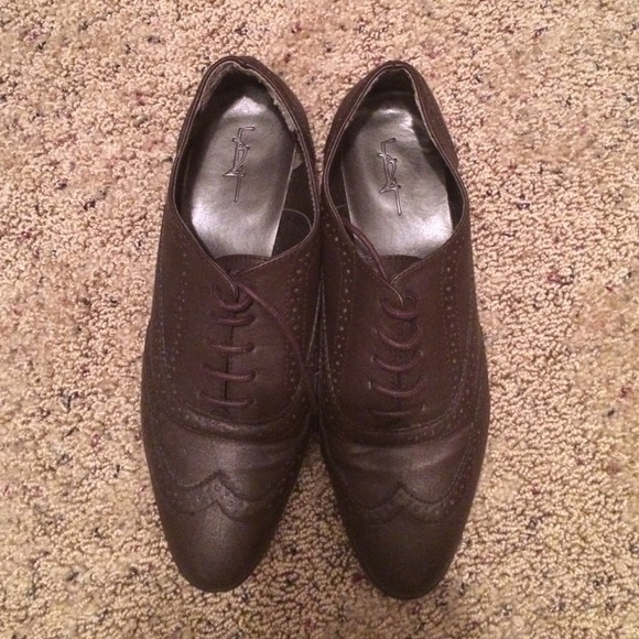 Brown Oxfords from H&M
