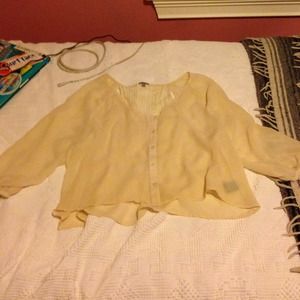Beige Trendy Blouse