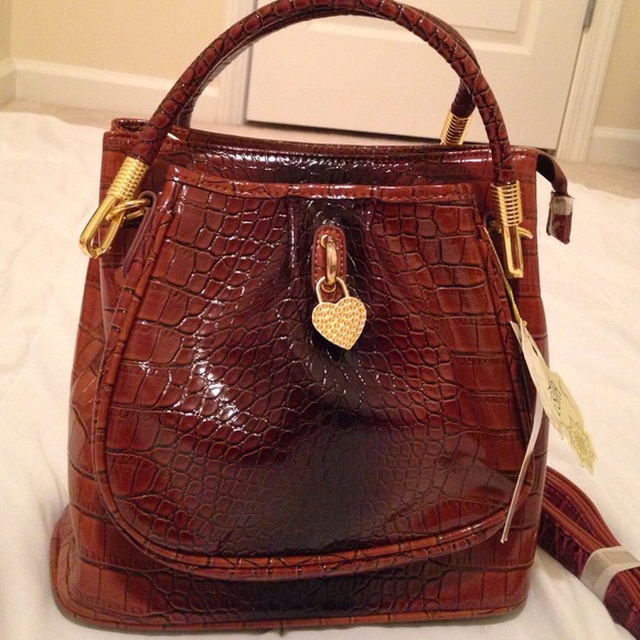Coffee colored purse NWT