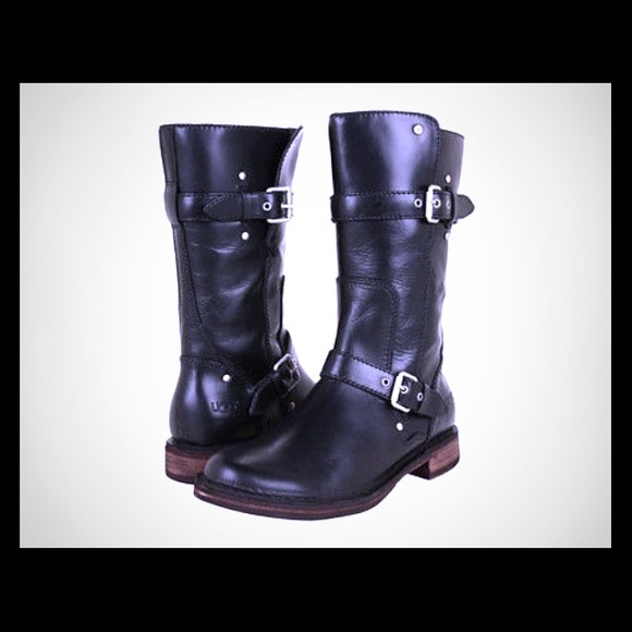 **SOLD**UGG Gillespie Biker Combat Boot NEW**SOLD*