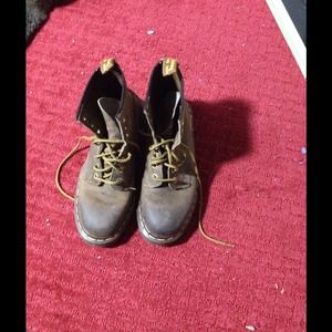 Brown Doc Martens!