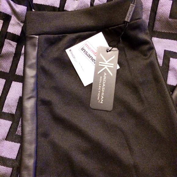 Kardashian Kollection Black Leggings