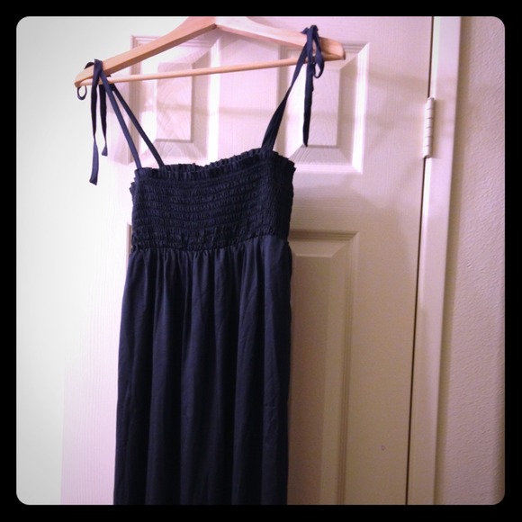 Navy Long Summer Dress
