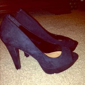 Black Candies high heels