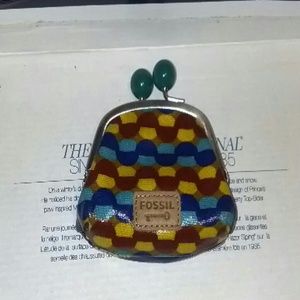 Fossil coin purse