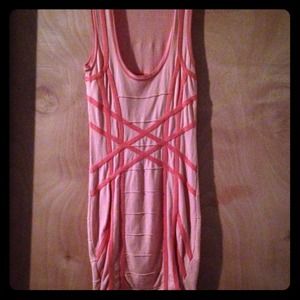 Coral dress