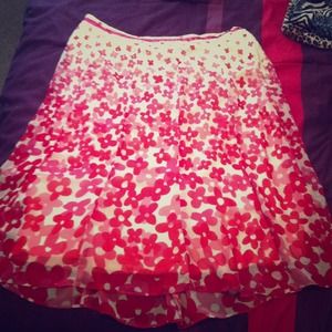 Dress barn size 12 floral skirt