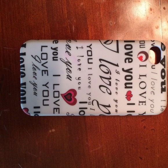 TPU " I love you" iphone 4/4s case