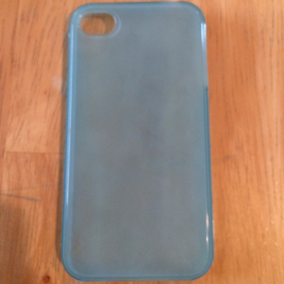 TPU frosted blue iphone 4/4s
