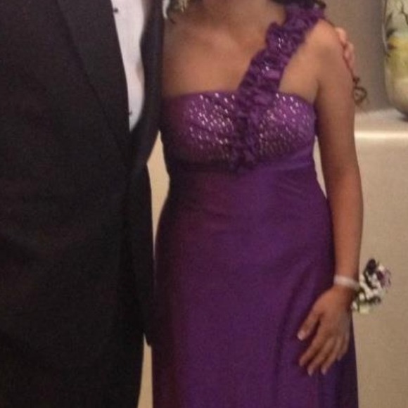 Formal floor length dress