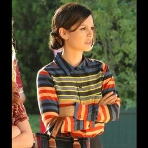 Equipment striped blouse