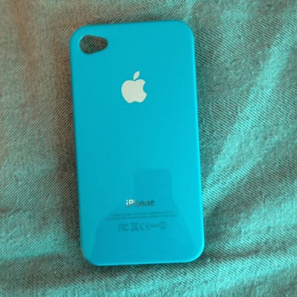 ❌TRADED❌ Turquoise iPhone 4/4s case