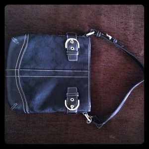 Black coach bag
