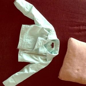 faux leather jacket.