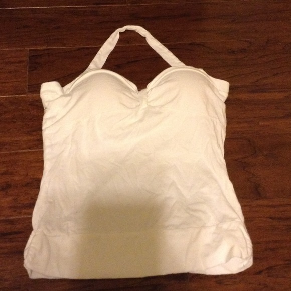White single strapped shirt - Picture 1 of 3