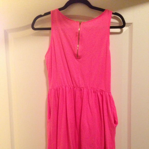 Hot hot pink H&M dress - Picture 3 of 4