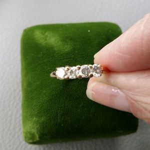 Authentic .52 ct Diamond Ring set in 14kt gold
