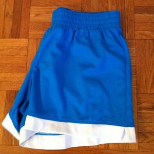 Champion blue basketball shorts