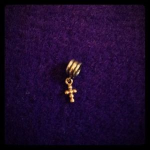 Pandora cross charm