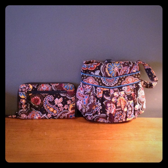 Vera Bradley purse and wallet