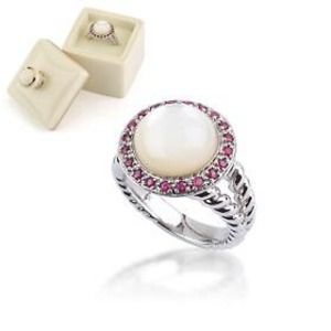 Lenox Sterling Silver Pearl of Paradise ring