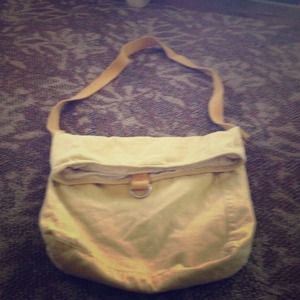 Mustard yellow tote