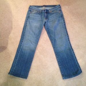 7 For All Man Kind Jean Capris